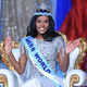 Newly crowned Miss World 2019 Miss Jamaica Toni-Ann Singh smiles during the the Miss World Final 2019 at the Excel arena in east London on December 14, 2019.